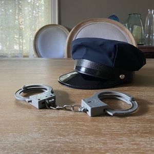 Police Hat and Handcuffs